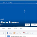 Ukuran gambar Fanpages Facebook